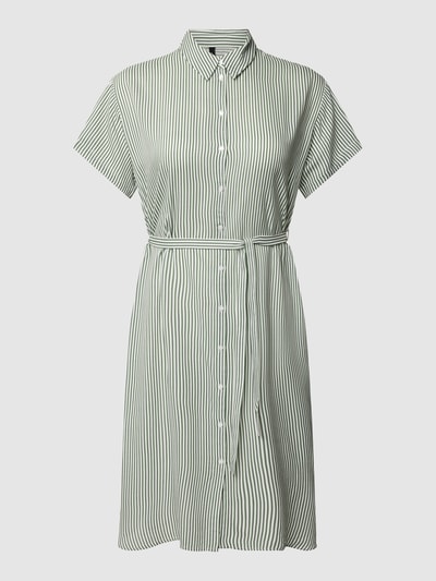 Vero Moda Curve Sukienka midi PLUS SIZE ze zwierzęcym nadrukiem Trzcinowy 2