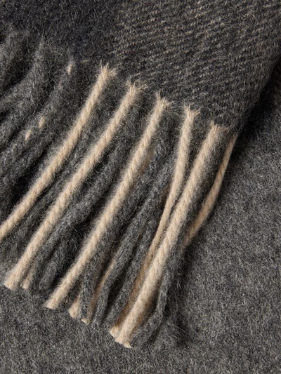 SALMONE Sjaal van puur kasjmier Antraciet - 2