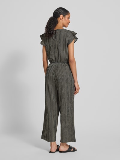 Tom Tailor Denim Relaxed Fit Jumpsuit mit Strukturmuster Black 5