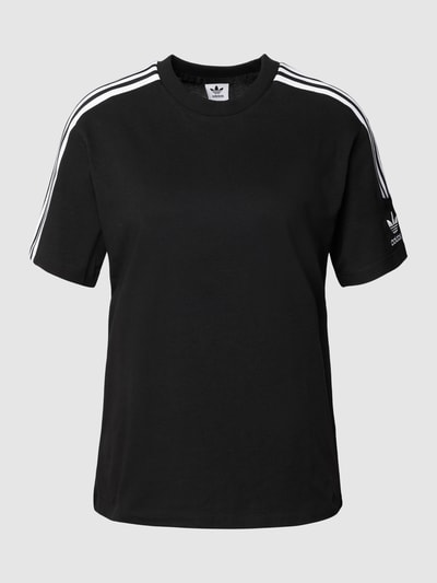 adidas Originals T-Shirt mit Label-Stitching Black 2