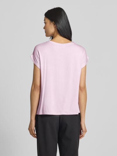 Vila Regular Fit Blusenshirt mit Kappärmeln Modell 'ELLETTE' Rosa 5