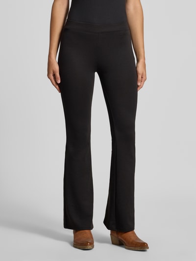 ONLY Slim Fit Schmale Hose mit elastischem Bund Modell 'FEVER' Black 4