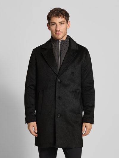 Jack & Jones Premium Lange jas met opstaande kraag, model 'BLASTANFORD' Zwart - 4