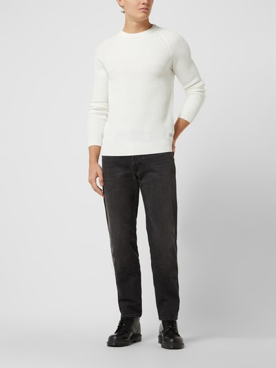 Jack & Jones Loose Fit Jeans aus Baumwolle Modell 'Chris' Schwarz 1