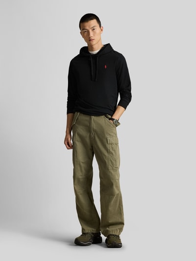 Polo Ralph Lauren Bluza z kapturem o kroju regular fit z czystej bawełny Czarny 1