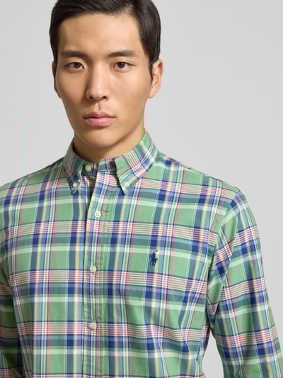 Polo Ralph Lauren Vrijetijdsoverhemd met labelstitching Groen - 3