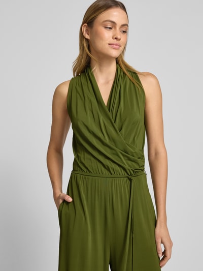 Weekend Max Mara Jumpsuit in wikkellook, model 'GENZANA' Groen - 3