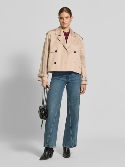 Anine Bing Relaxed fit jas van katoenmix Beige - 1