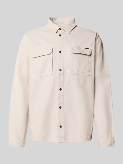 Antony Morato Regular fit jeansoverhemd met borstzakken Zand - 2