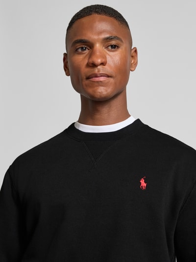 Polo Ralph Lauren Sweatshirt met labelstitching Zwart - 3