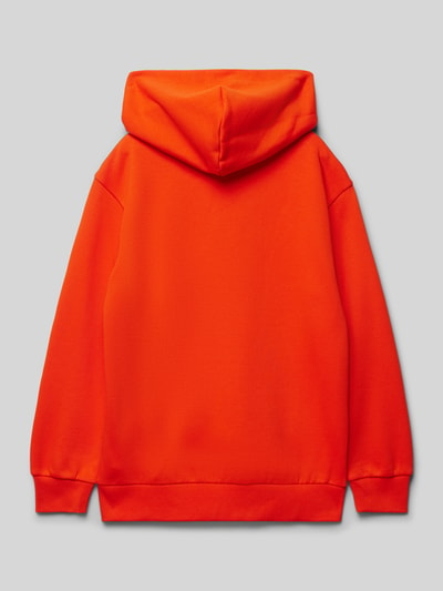 CHAMPION Hoodie mit Label-Print Hellrot 3