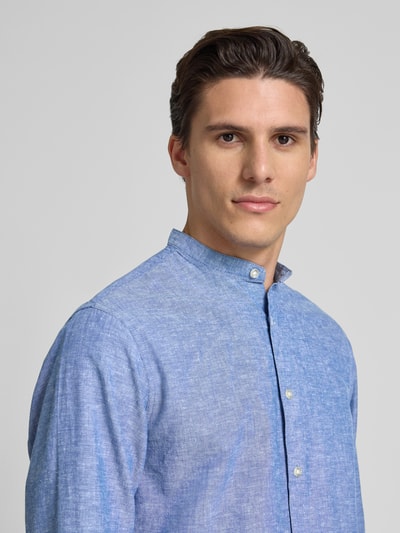 SELECTED HOMME Vrijetijdsoverhemd met knoopsluiting, model 'REGNEW' Jeansblauw - 3