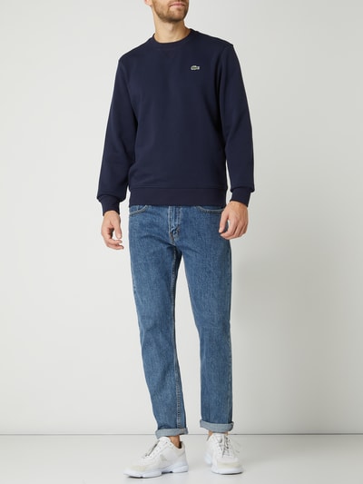 Lacoste Sweatshirt met logo Marineblauw - 1