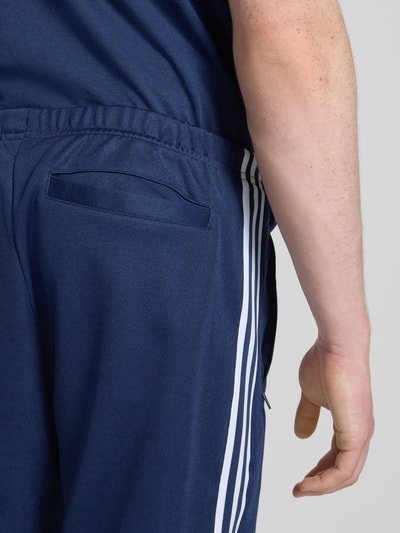 adidas Originals Regular fit sweatpants van katoenmix, model 'Classic' Marineblauw - 3