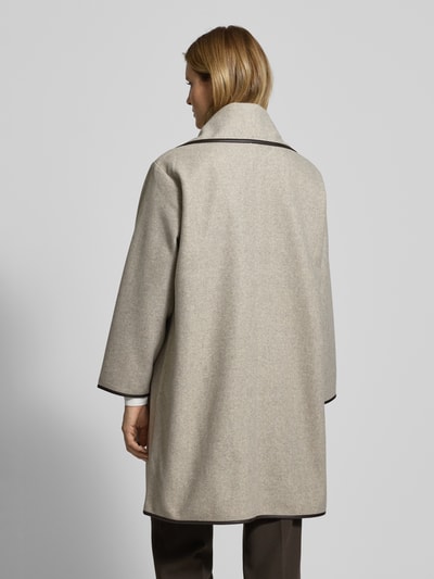 Vero Moda Oversized Mantel mit Schalkragen Modell 'FORTUNE MANJA' Sand 5