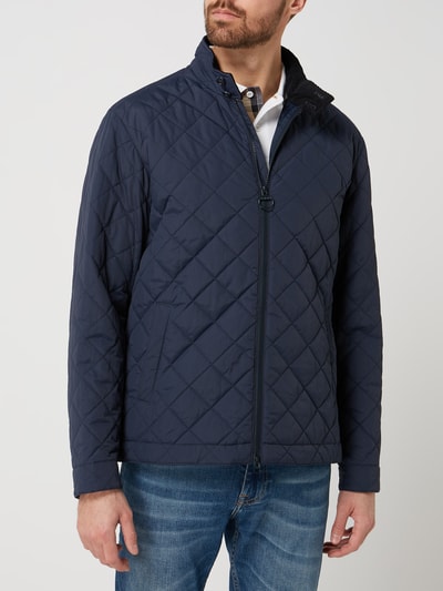 Barbour Steppjacke mit Stehkragen Modell 'Korrin' Marine 4