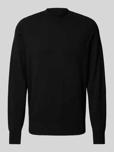 CK Calvin Klein Gebreide pullover met labeldetail Zwart - 2