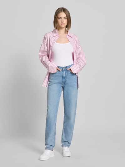 Levi's® 300 Mom Fit Jeans mit Eingrifftaschen Hellblau 1