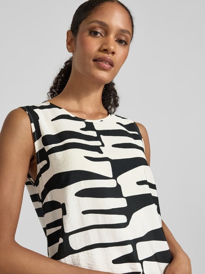 OPUS Sukienka mini z okrągłym dekoltem model ‘Wenola’ Czarny 3