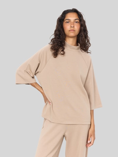 Soyaconcept Loose fit sweatshirt van modalmix model 'BANU' Camel - 3