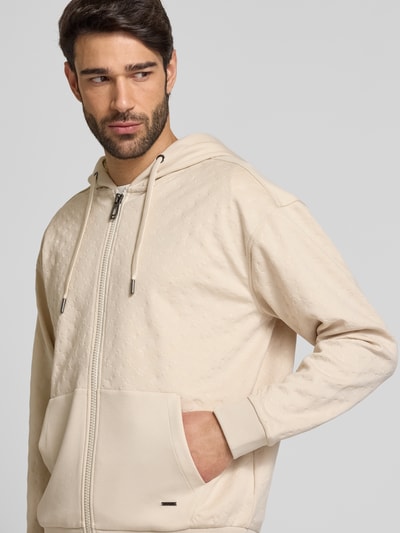 JOOP! Collection Sweatjack met capuchon, model 'Bahador' Beige - 3