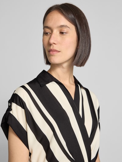 Lauren Ralph Lauren Sukienka midi z wiązanym paskiem model ‘FRATILLIO’ Złamany biały 3