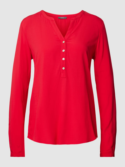 Montego Blusenshirt mit V-Ausschnitt Rot 2