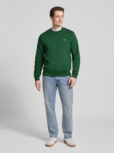 Lacoste Regular fit sweatshirt van Katoenmix Groen - 1