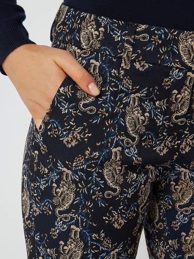 CINQUE Stoffen broek met paspelzak, model 'Sapo' in zilver online kopen