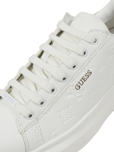 Guess Sneaker mit Logo-Muster  Weiss 2