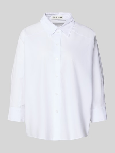 OPUS PANTS Hemdbluse mit 3/4-Arm Modell 'Fionne' Weiss 2