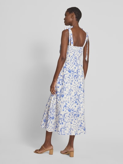 YAS Cocktailkleid mit Herz-Ausschnitt Modell 'ELIN' Blau 5