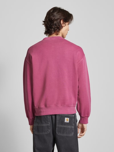 Carhartt Work In Progress Sweatshirt mit Label-Detail Pink 5