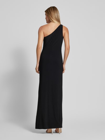 Lauren Ralph Lauren Abendkleid mit One-Shoulder-Träger Modell 'BELINA' Black 5