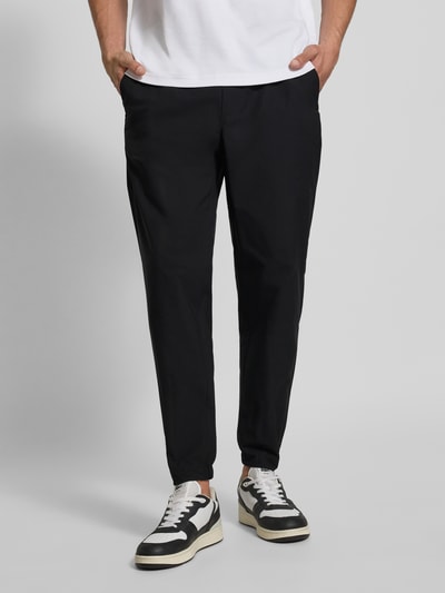CK Calvin Klein Classic fit broek met elastische band Zwart - 4