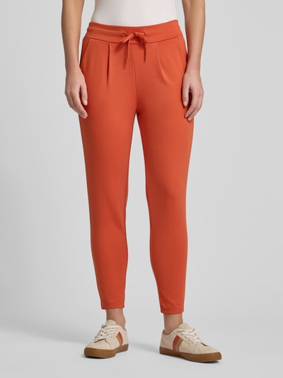 ICHI Stoffhose mit elastischem Bund Modell 'KATE' Orange 4