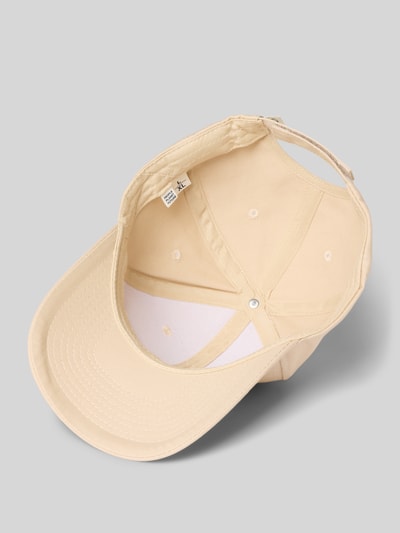 Knowledge Cotton Apparel Basecap mit Label-Detail Beige 2