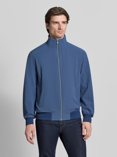 Christian Berg Men Jacke mit Stehkragen Blau 4