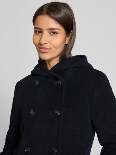 Gil Bret Wollmantel mit Kaschmir-Anteil Dunkelblau 3
