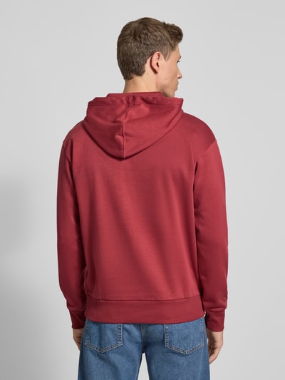 Tom Tailor Denim Regular Fit Hoodie aus Baumwoll-Mix Rostrot 5