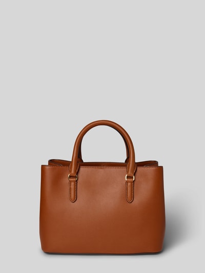 Lauren Ralph Lauren Handtasche mit Tragehenkel Modell 'MARCY' Cognac 4