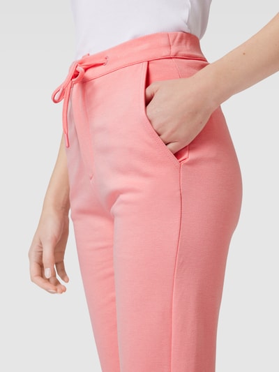 Rich & Royal Stoffen broek met tunnelkoord Roze - 3