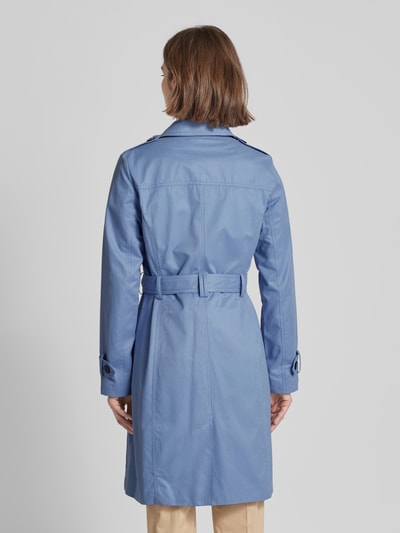 s.Oliver RED LABEL Trenchcoat mit Bindegürtel Hellblau 5