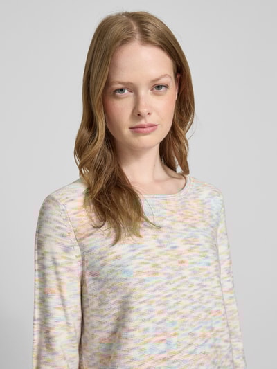 Christian Berg Woman Strickpullover mit Rundhalsausschnitt Offwhite 3