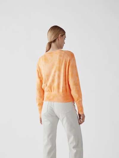 Kenzo Sweatshirt im Batik-Look Orange 5