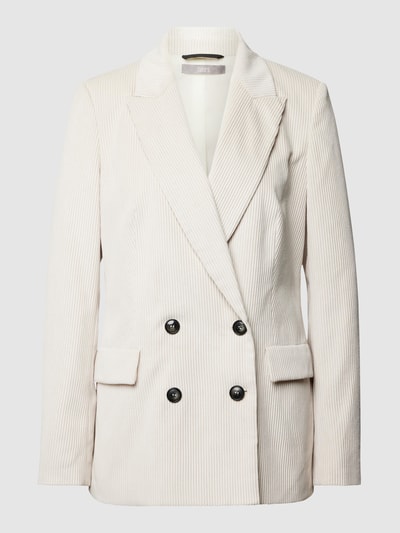 Jake*s Collection Blazer aus Cord Ecru 2