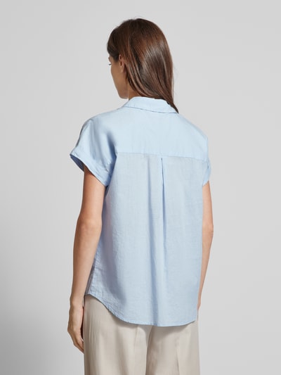 Soyaconcept Blouseshirt met borstzak, model 'DORA' Bleu - 5