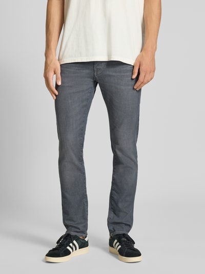 Jack & Jones Jeans mit 5-Pocket-Design Modell 'GLENN' Dunkelgrau 4