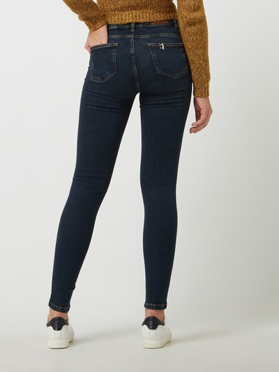 Liu Jo White Skinny Fit Jeans mit Stretch-Anteil Modell 'Devine'  Anthrazit 5