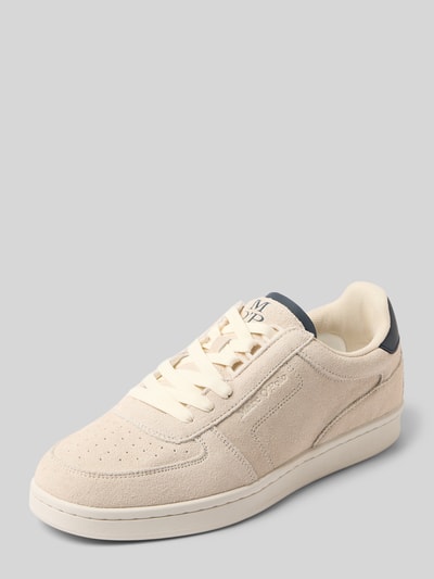 Marc O'Polo Sneaker aus echtem Leder Modell 'VINCENZO 2B' Beige 1